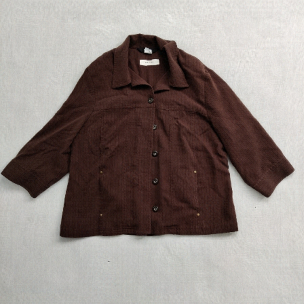 ALIA petites vintage thin brown jacket